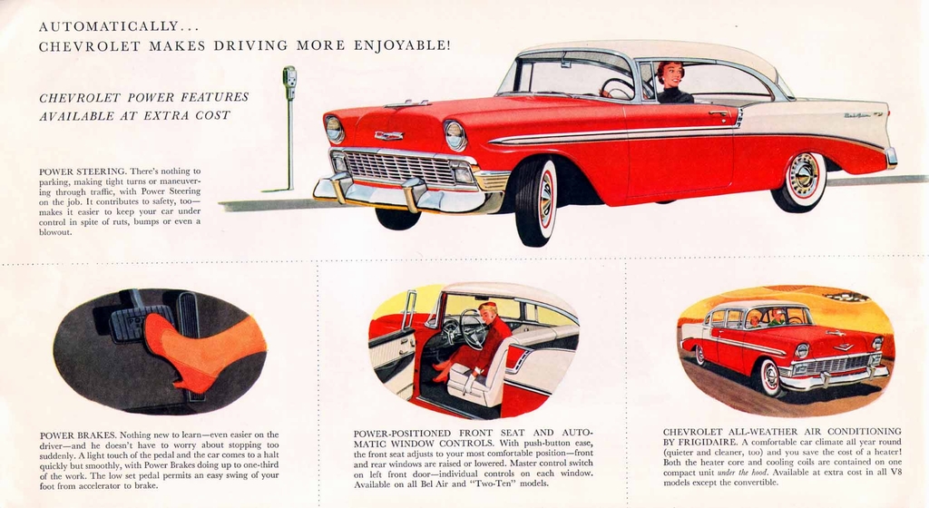 1956 Chevrolet Prestige Brochure Page 21
